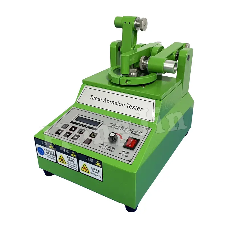 Taber Leather Abrasion Resistance Testing Machine Surface Abrasion Resistance Tester For Plastic Coated Products