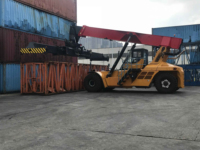 Chariot élévateur à palettes diesel SRSC45H2 de 45 tonnes avec hauteur de levage de 15100 mm et dimensions de fourche de 1070x150 provenant du fabricant officiel