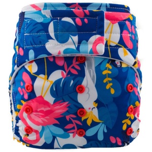 Pañal de Tela de Bambú XXL en Oferta, Pañal Reutilizable de Algodón Estampado para Bebés - Product Image 3