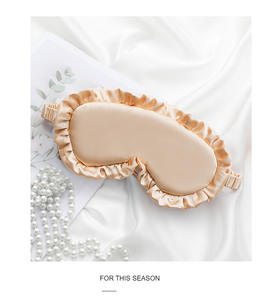 Antifaces de Seda con Volantes para Dormir, Suaves y Multicolores, para Dormir Mejor - Product Image 5