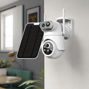 Telecamera <span class=keywords><strong>WIFI</strong></span> ICsee 2K 4MP a Doppia Lente, Sistema di Sicurezza PTZ 360°, Impermeabile per Sorveglianza Esterna con Monitor Esterno - Product Image 2