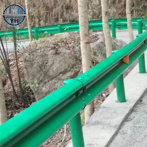 Barandillas de Seguridad de Acero Galvanizado EN1317 de Múltiples Estilos para Exportación Global, Barandillas de Carretera de Dos Ondas, Barreras de Tráfico - Product Image 2