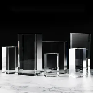 Honor of crystal – différents Styles k9 matériau, Sublimation transparente, vierge, cristal vierge, trophée en cristal vierge