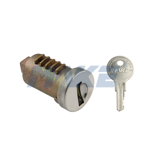 MK104-06 Goedkope Prijs Zinklegering Slotkern Cilinder Voor Kast En Veiligheidsdoos Met Stofkap - Product Image 2