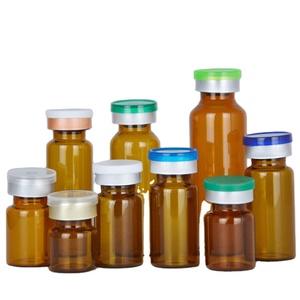 2ml3ml5ml6ml7ml8ml10ml15ml Lọ Thủy Tinh Rỗng Vô Trùng Màu Hổ Phách Màu Đen Trong Suốt Có Nắp Đậy Kín Cho Bột - Product Image 3