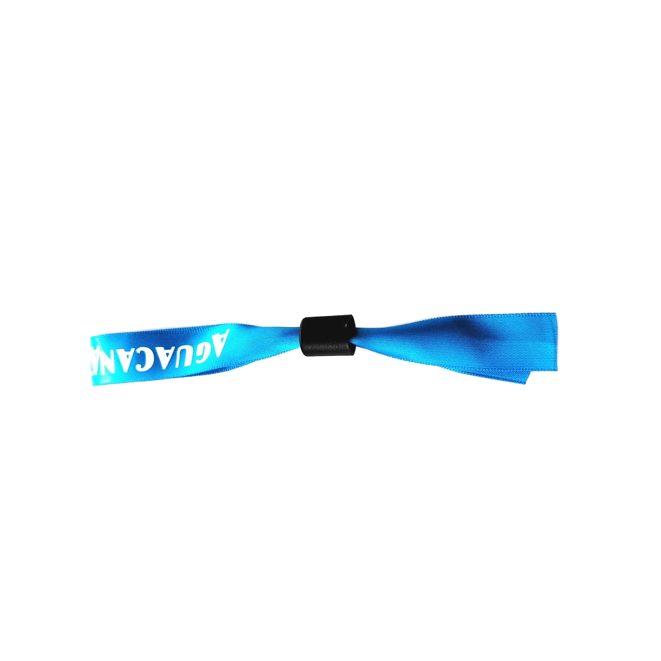 Fashion Satin Music Festival Party Concerts Logo Printing Short Wristband Strap Lanyard Custom Wrist Ribbon Image 2
