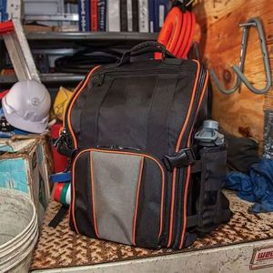 Sac à outils professionnel pour électricien, échantillon gratuit, sac à dos robuste pour outils, sac à dos de rangement pour outils de charpentier - Product Image 4