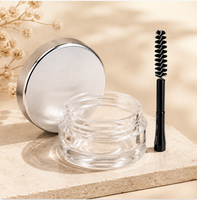 Gel à sourcils teinté waterproof longue tenue végétalien bio avec brosse - Kit cosmétique de beauté à marque privée