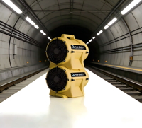Souffleur d'air Onedry 1/4HP haute performance portable pour espaces confinés industriels et tunnels