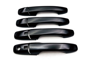 อุปกรณ์ตกแต่งรถยนต์คุณภาพสูง WZXD ฝาครอบมือจับประตูสีดำด้านสำหรับ Yaris Ativ 2023 - Product Image 4