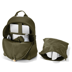 Mochila de Viaje de Gran Capacidad para Gimnasio, con Logotipo Personalizado, Juego de Bolsas de Neopreno, Bolsa de Viaje de Fin de Semana, Bolsa de Aseo, Mochila para Mujer - Product Image 4