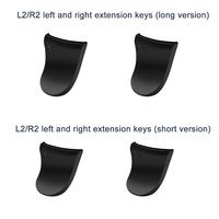 Accessoires de jeu bouton de contrôleur pour PS5 extension de gâchette antidérapant clé croisée + bouton + couvercle de joystick 8 en 1 ensembles