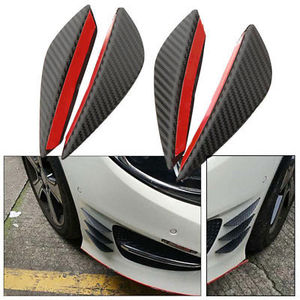 Universal Negro brillo estilo de coche accesorios de Auto parachoques delantero del labio de Fin del divisor del Spoiler Canard Valence cuerpo etiqueta engomada - Product Image 2