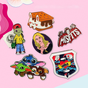 Wholesale Custom Kpop Anime Enamel <b>Pin</b> Glitter Pearl Lapel Brooch Hard Soft <b>Badge</b> <b>Pins</b> UV Printing Personalized Lapel Gifts - Product Image 1