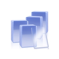 Bestseller 3 "X 4" Top loader Semi-Rigid Card Penny Sleeves Bundle für den Handel von Sport karten