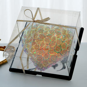 Nouveau cadeau de la Saint-Valentin Tanabata, rose symphonie, fleur immortelle, boîte cadeau miroir lumineux - Product Image 4