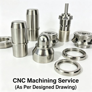 Usinage CNC 5 axes sur mesure, service de tournage CNC Inconel 718, pièces de tournage haute précision pour moteurs aérospatiaux, pièces de tournage CNC - Product Image 1