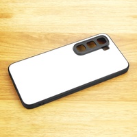 Coques de téléphone portable personnalisées DIY en TPU 2D vierges, sublimables, étanches, antichoc, anti-rayures, noires, pour Infinix Hot