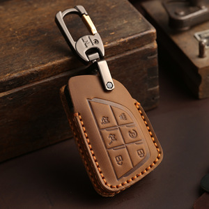 Capa de couro para chave de carro Buick Envision PLUS LaCrosse Allure, adequada para chave com controle remoto. - Product Image 1