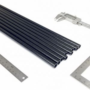 Tubo Redondo de Fibra de Carbono 3K SHENYU, Ligero y de Alta Resistencia para Estructuras de Drones y Soportes Industriales - Product Image 1