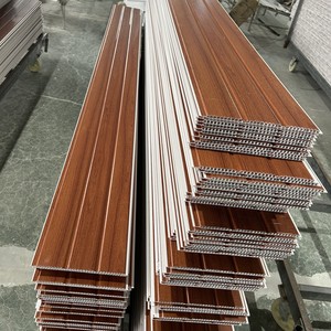 Panneaux de <span class=keywords><strong>plafond</strong></span> en PVC à <span class=keywords><strong>prix</strong></span> avantageux - 250*7mm, installation facile, deux rainures - Product Image 1