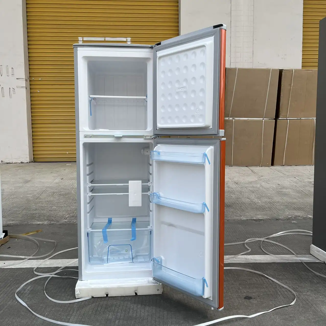 138l Double Door Freezer Refrigerator For Home Commercial Freezer For Sale fridges for home smart fridge