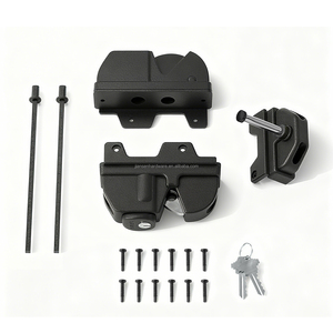 Charnières de <span class=keywords><strong>portail</strong></span> et ensemble de loquets <span class=keywords><strong>en</strong></span> nylon double face, quincaillerie PA66 haute résistance, vente <span class=keywords><strong>en</strong></span> gros directe usine <span class=keywords><strong>pour</strong></span> portails <span class=keywords><strong>en</strong></span> bois et <span class=keywords><strong>en</strong></span> vinyle - Product Image 4