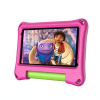 Nouvelle tablette pour enfants de 7 pouces, version export internationale, Android 7GET, résolution 1024x576, résistante aux chutes, WiFi