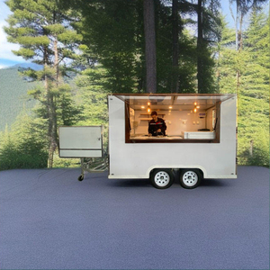 Remorques alimentaires entièrement équipées, légères et remorquables, de forme rectangulaire, pour la mobilité des petites entreprises - Product Image 2