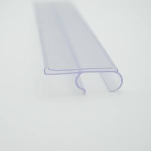 PVC plastica porta prezzi prezzo porta etichetta plastica striscia di plastica dello scaffale del supermercato - Product Image 3