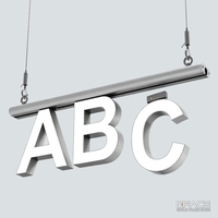 Offre Spéciale – Lettres Boîtiers LED Frontales Personnalisées, Étanches IP65 pour Extérieur, en Acrylique 3D, pour Publicité et Décoration – Vente Directe Usine