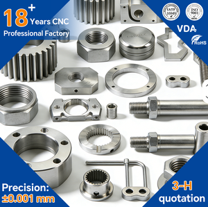 Изготовление деталей на заказ на станках с ЧПУ: металлические, из нержавеющей стали, алюминиевые детали для ручек переключения передач, лицевых панелей, головок блока цилиндров, корпусов клавиатур и комплектующих. - Product Image 1