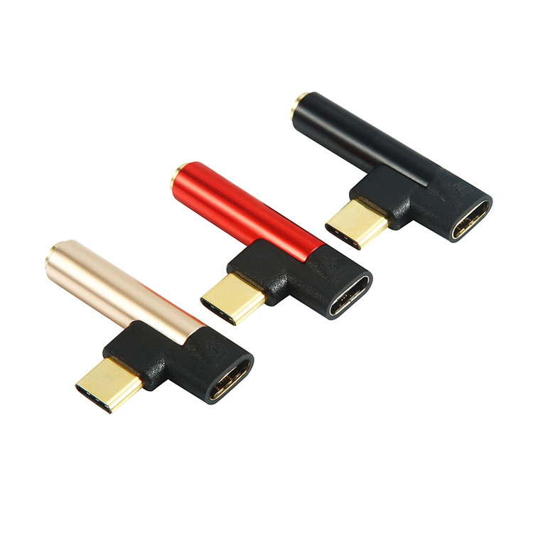 Кабель-Переходник USB C на адаптер для наушников USB Type C до 3,5 мм женский с разъемом подачи внешнего сигнала Aux адаптер микрофона зарядки разъем