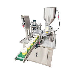 Machine automatique de remplissage et d'emballage de tasse de sauce à tremper 1oz 2oz Machine de remplissage et de scellage de tasse de sauce à l'ail et au chili - Product Image 5