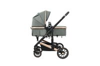 Vente chaude Bébé Chariot 3 En 1 Bébé Landau Facile Pliable Léger Poussette Bébé Poussette Compact