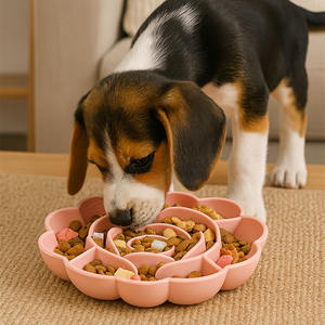 <span class=keywords><strong>2025</strong></span> Novo <span class=keywords><strong>Silicone</strong></span> Alimentador Lento Dog <span class=keywords><strong>Bowl</strong></span> Travel Cat Feed Animais de estimação ao ar livre sem derramamento Comer com Design Flor - Product Image 4
