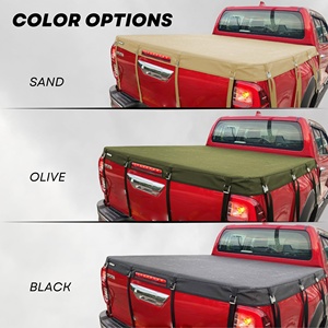 Pickup Truck Bed Cover Retractable Aluminum Alloy Hard Tonneau Cover F150 for gmc sierra Roller Shutter Lid ford Ranger tacoma - Product Image 3