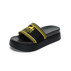 Chaussures de sport pour femmes Yearning, dessus en tricot doux, antidérapantes, respirantes, confortables, style urbain tendance (4,5 cm), printemps automne - Product Image 4