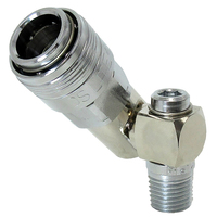 Universal high quality aluminum reliable duct copper swivel coupler