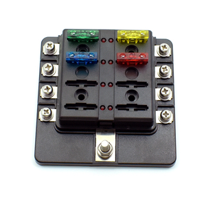 0.5A 1A 2A 3A 4A 5A 6A 7A 8A 10A 12A 13A 15A 16A 18A 20A 25A fusible de retardo de tiempo fusible electrónico fusible de vidrio cerámico pigtail - Product Image 1