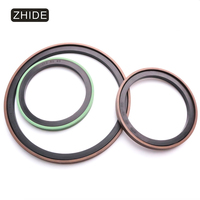 ZHIDE SPG joint de cylindre hydraulique personnalisé OEM taille Standard PTFE NBR TC FKM joint d'huile de piston en caoutchouc pour tige