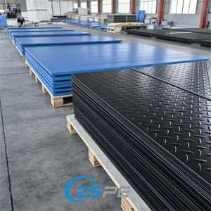 Tapis routier HDPE ZSPE en promotion avec connecteur métallique pour terrains boueux - Product Image 3