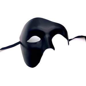 Topeng pesta topeng Venetian pria plastik setengah wajah Steampunk Gothic Phantom of the Opera pesta bola karnaval topeng - Product Image 4