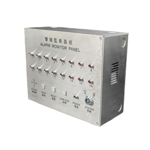 Monitor de alarma de 16 zonas, panel de control, sistema de seguridad direccionable, panel de control de alarma contra incendios, potencia CA 100-240V 50/60Hz, 1 unidad - Product Image 3