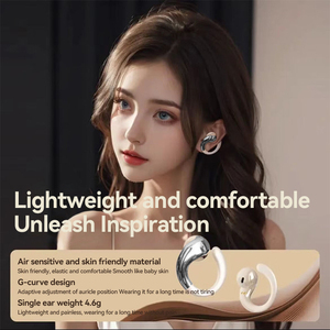 <span class=keywords><strong>Auriculares</strong></span> Inalámbricos Deportivos Silnek <span class=keywords><strong>Creative</strong></span> Comfort con Gancho para la Oreja, Bluetooth, Cancelación de Ruido ENC, <span class=keywords><strong>Auriculares</strong></span> para Mujer - Product Image 3