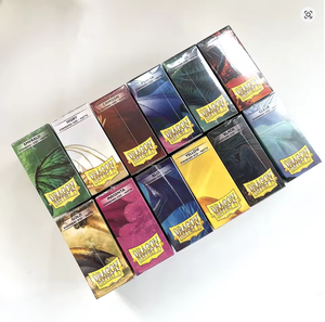 100 Bustine Dragon Shield Standard Doppio Opaco Rame/Bianco/Viola/Magenta/Avorio/Trasparente, Resistenti ed Ecologiche per PKM - Product Image 2