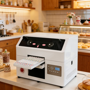 La vitesse d'impression rapide LSTA4-F64 fonctionne de manière stable comestible alimentaire Macaron imprimante Photo directement impression chocolat imprimantes à jet d'encre Machine - Product Image 1