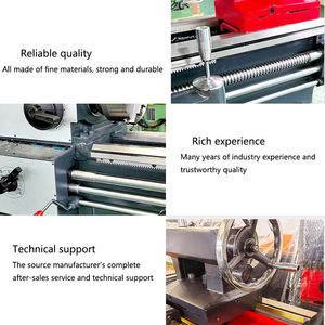 Torno Horizontal Manual Industrial Nuevo, de Servicio Medio, con Husillo ISO40 y 4 Portaherramientas - Product Image 6