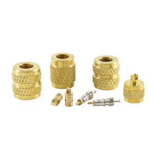 Válvula de aguja de latón roscada Changqiang para carga de refrigerante en aire acondicionado y refrigerador (gas R22, R410) - Manual - Product Image 4