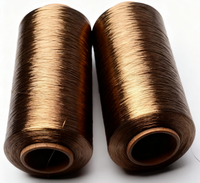 Fil de fibre de carbone recouvert de cuivre à haute conductivité pour blindage EMI, mise à la terre et gestion thermique